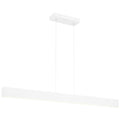Form Dual Voltage LED Linear Pendant, Matte White
