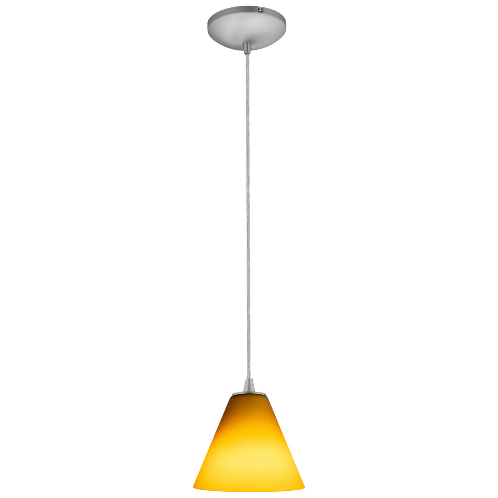 Martini LED Pendant (28004-3C-BS/AMB)