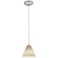 Martini Pendant (28004-1C-BS/WHT)