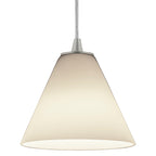 Martini Pendant (28004-1C-BS/WHT)