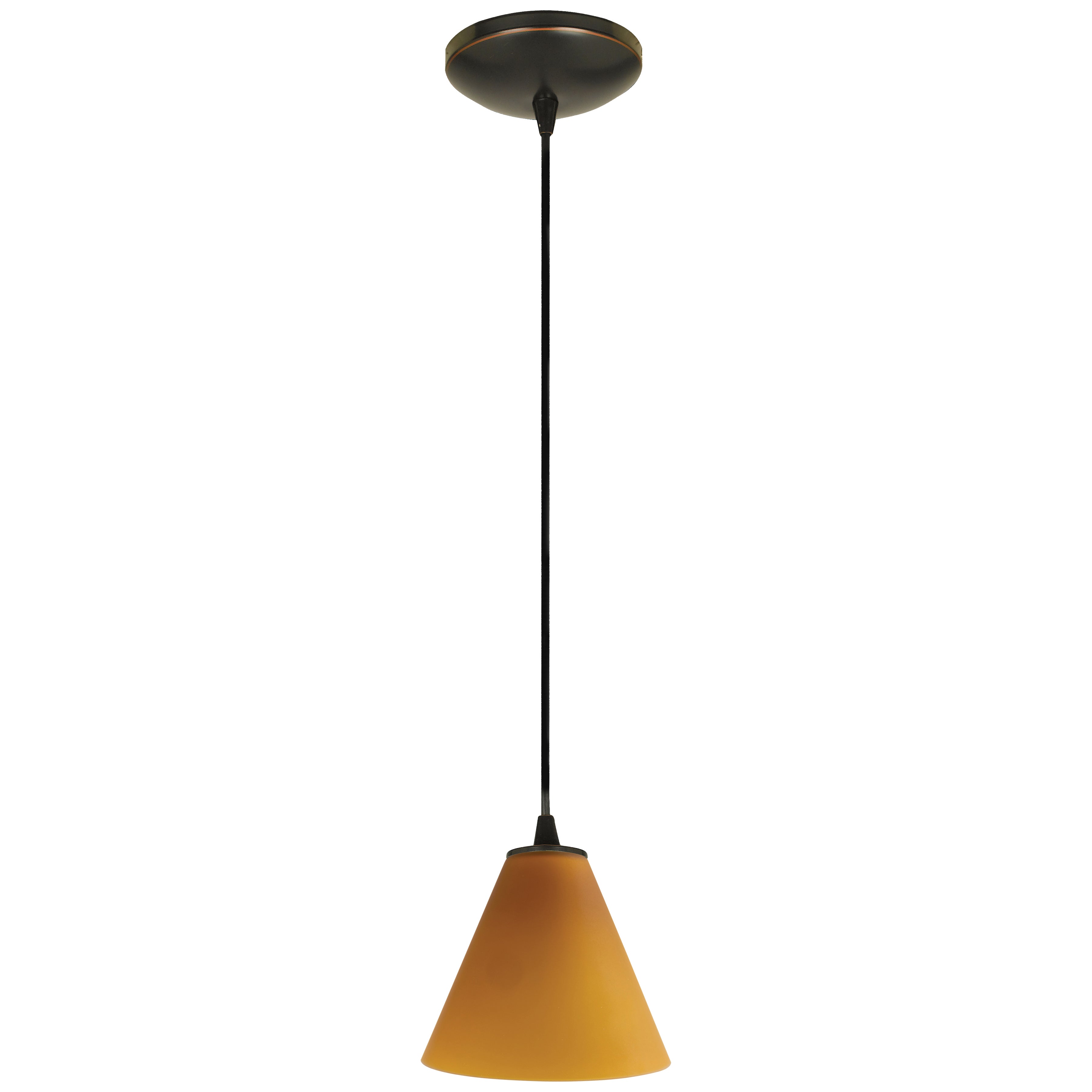 Martini Pendant (28004-1C-ORB/AMB)