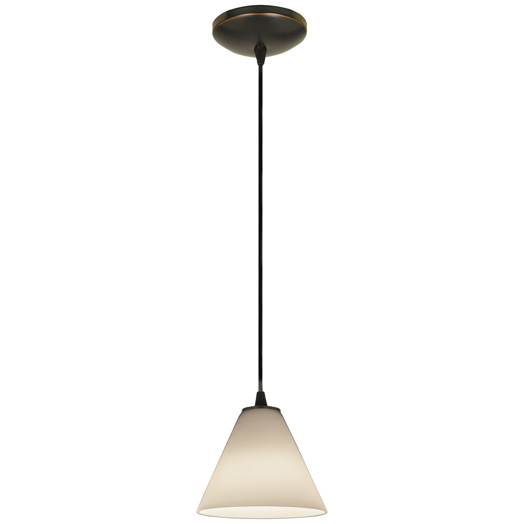 Martini Pendant (28004-1C-ORB/WHT)