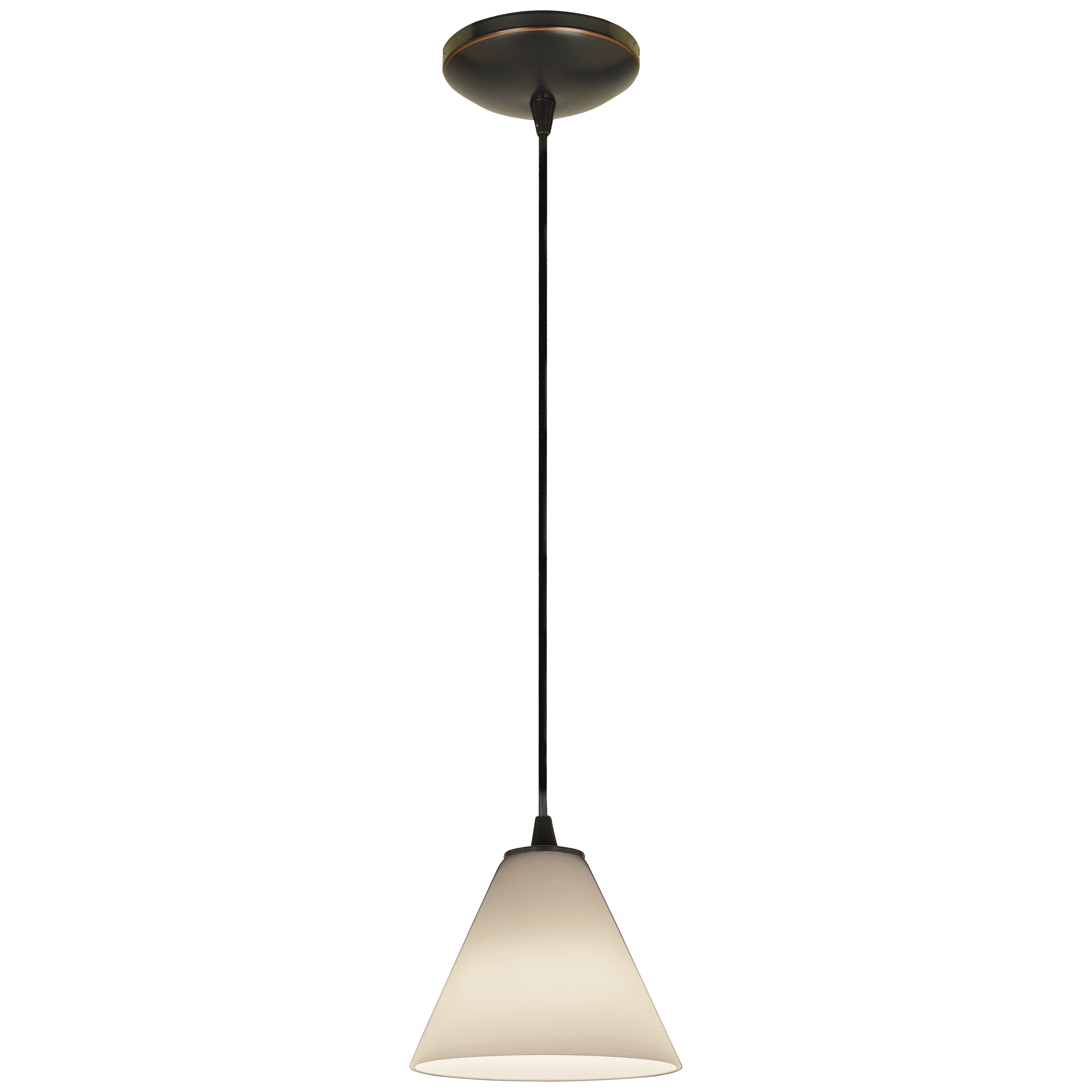 Martini Pendant (28004-1C-ORB/WHT)