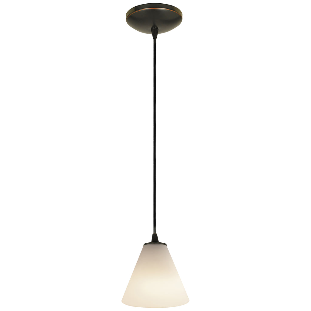Martini Pendant (28004-1C-ORB/WHT)