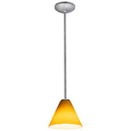 Martini Pendant (28004-1R-BS/AMB)
