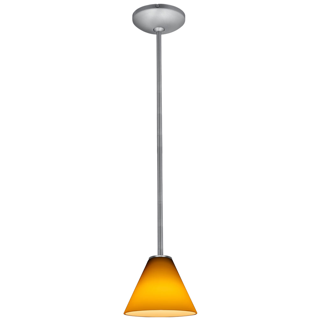 Martini Pendant (28004-1R-BS/AMB)