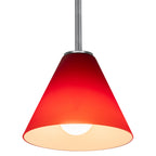 Martini LED Pendant (28004-3R-BS/RED)