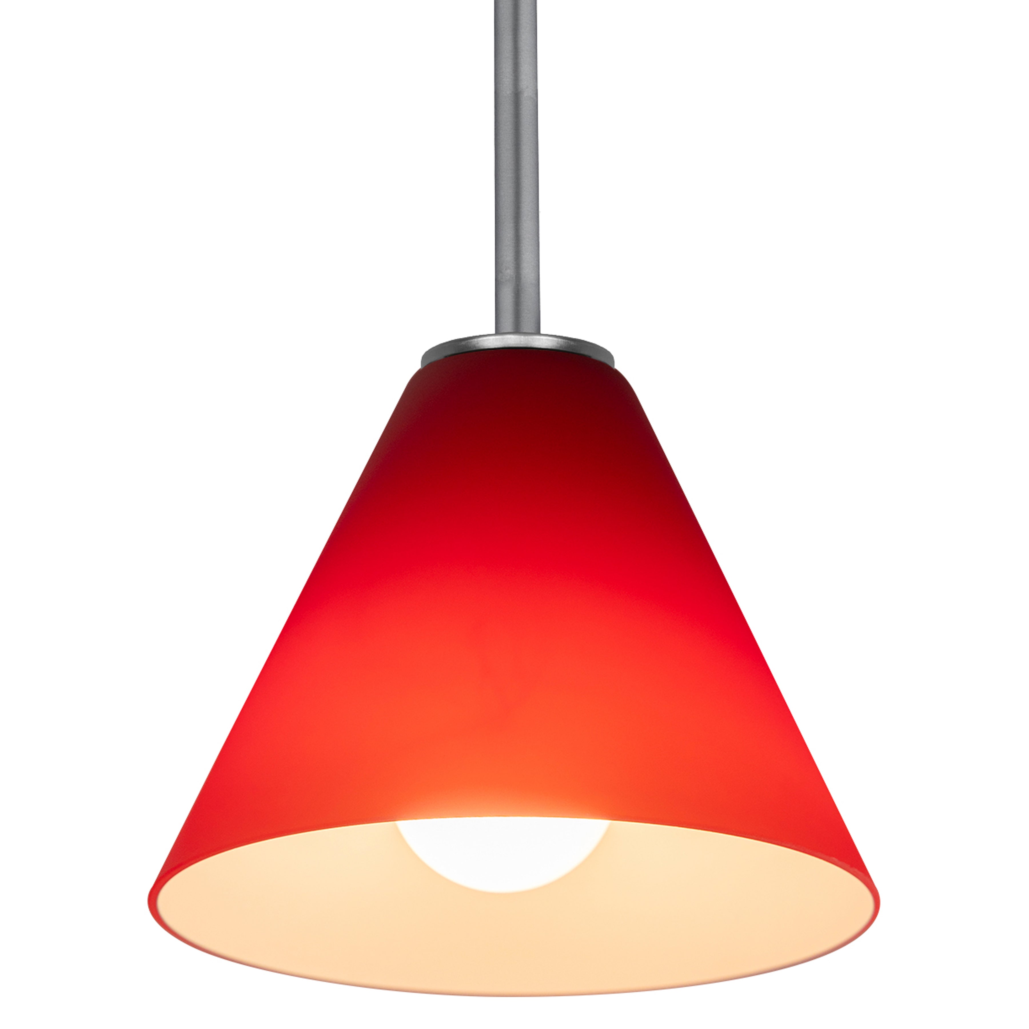 Martini LED Pendant (28004-3R-BS/RED)