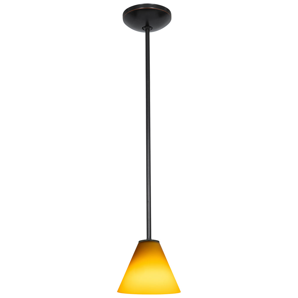 Martini Pendant (28004-1R-ORB/AMB)