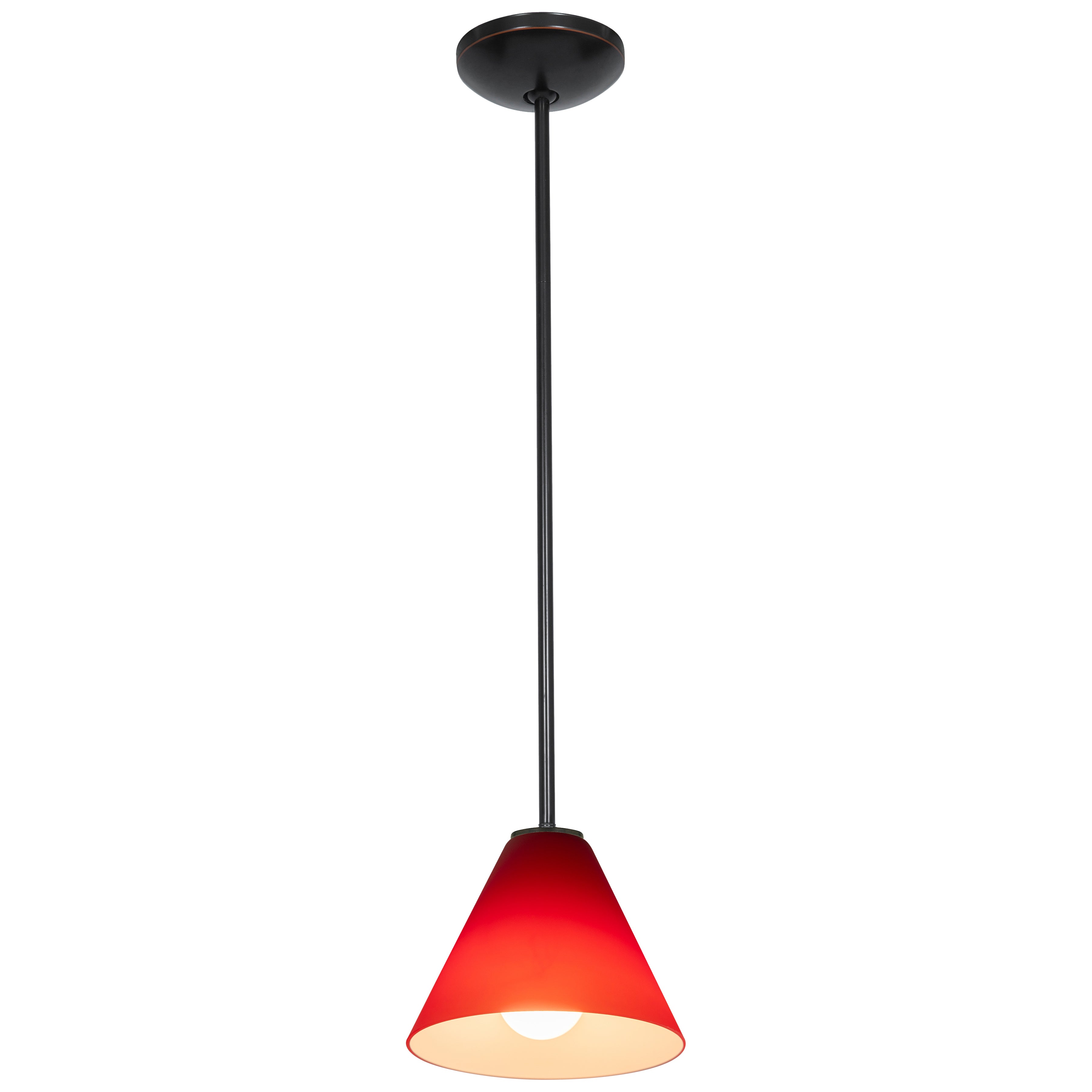 Martini Pendant (28004-1R-ORB/RED)