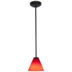 Martini Pendant (28004-1R-ORB/RED)