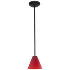 Martini Pendant (28004-1R-ORB/RED)