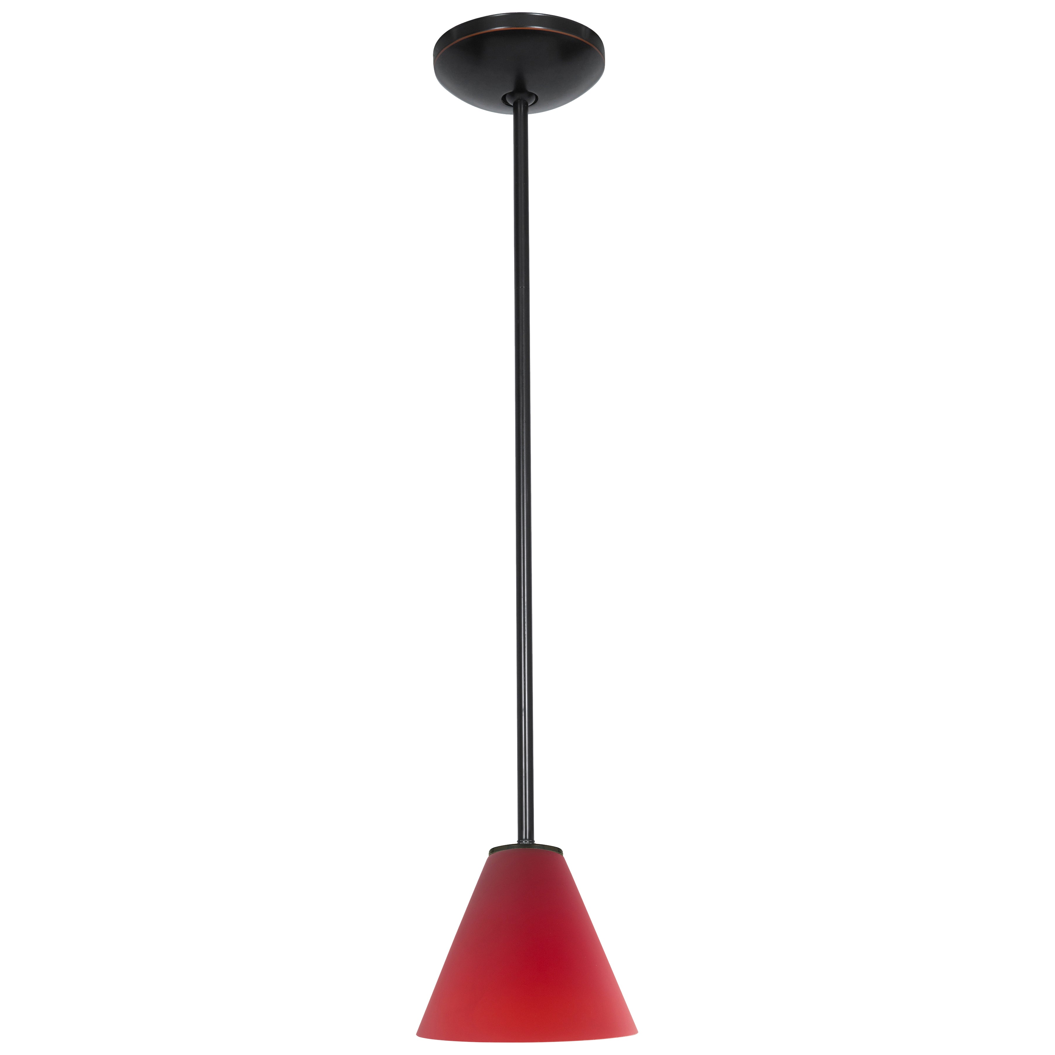Martini Pendant (28004-1R-ORB/RED)