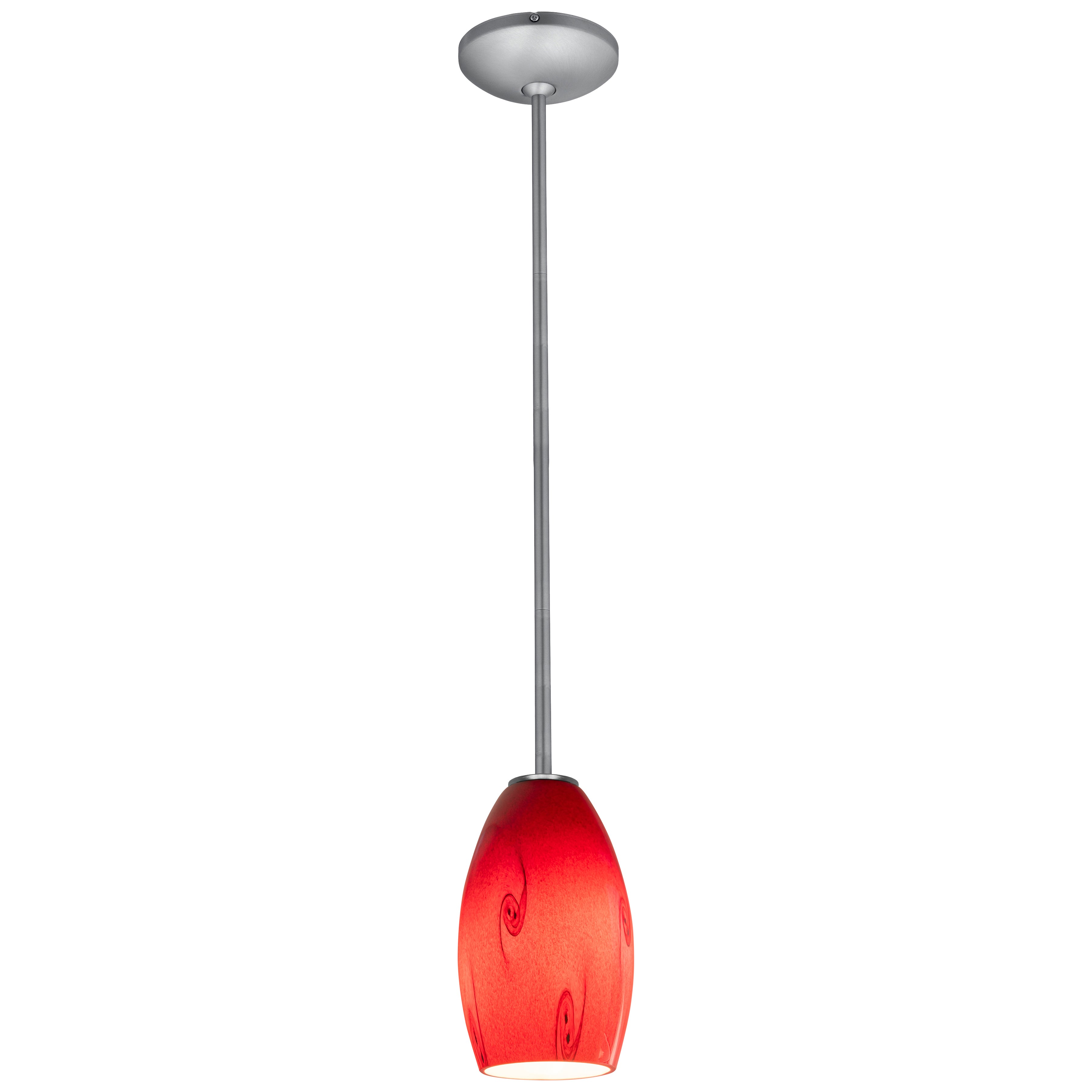 Merlot LED Pendant (28011-3R-BS/RUSKY)