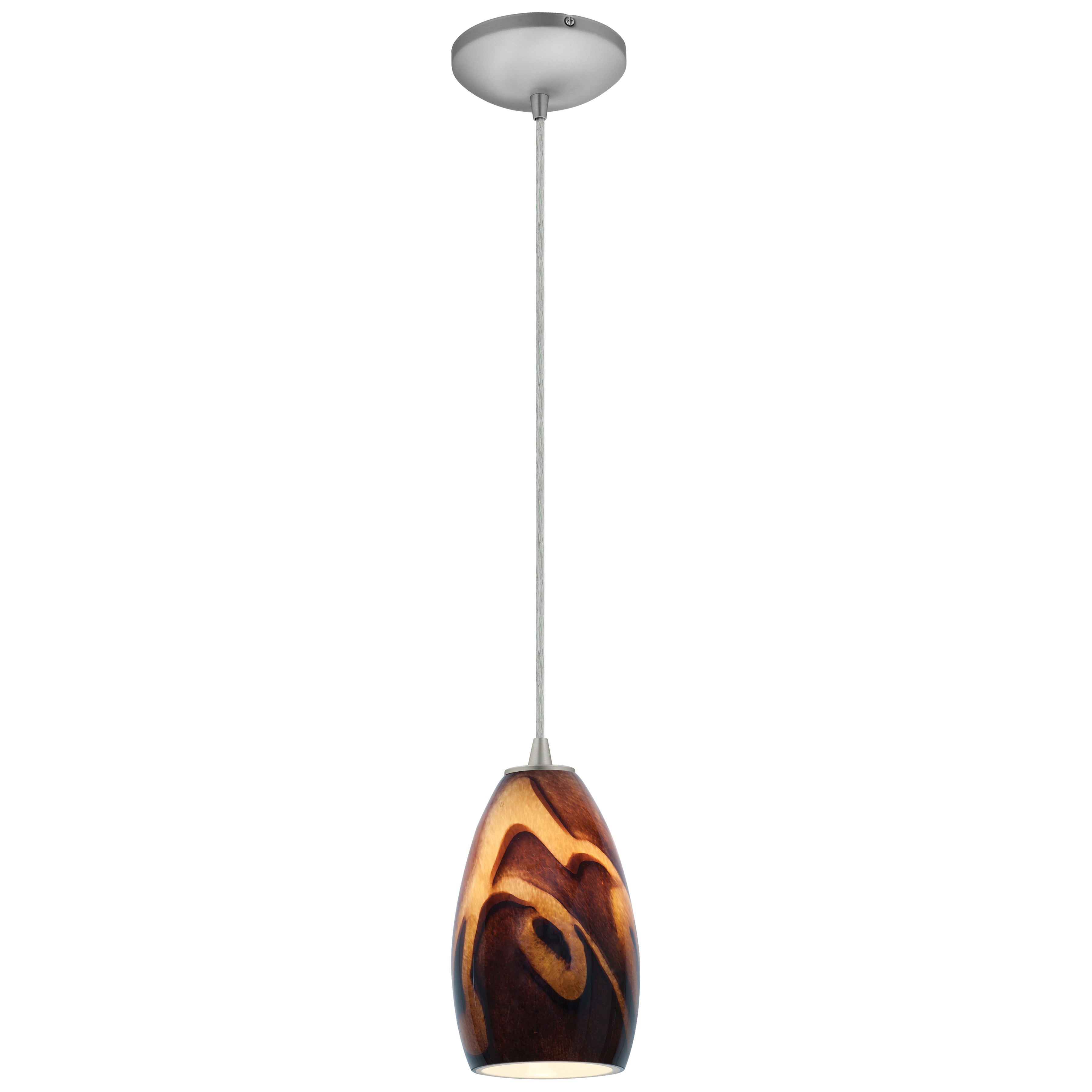 Champagne LED Pendant (28012-3C-BS/ICA)