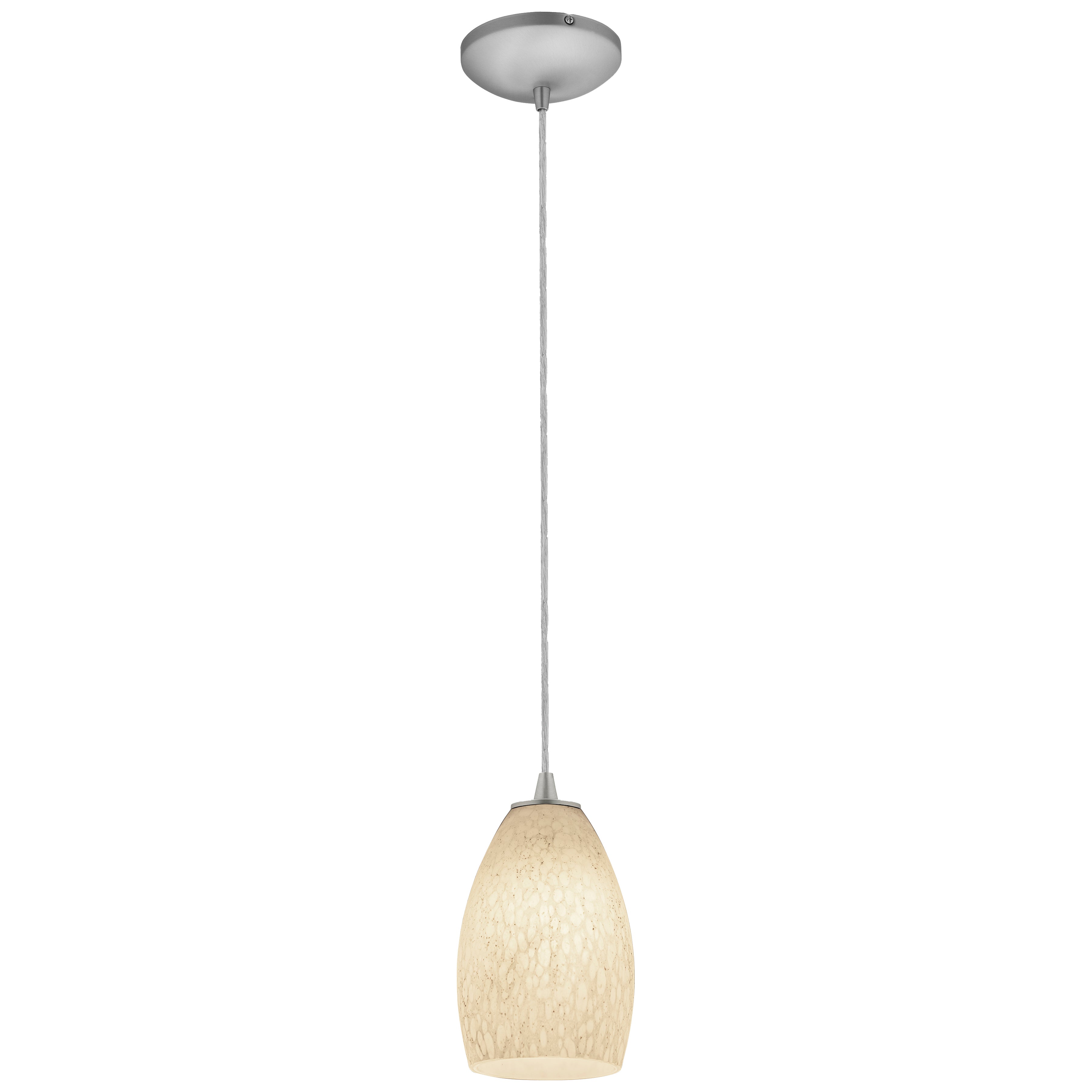 Champagne Pendant (28012-1C-BS/WHST)