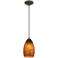 Champagne Pendant (28012-1C-ORB/BRST)