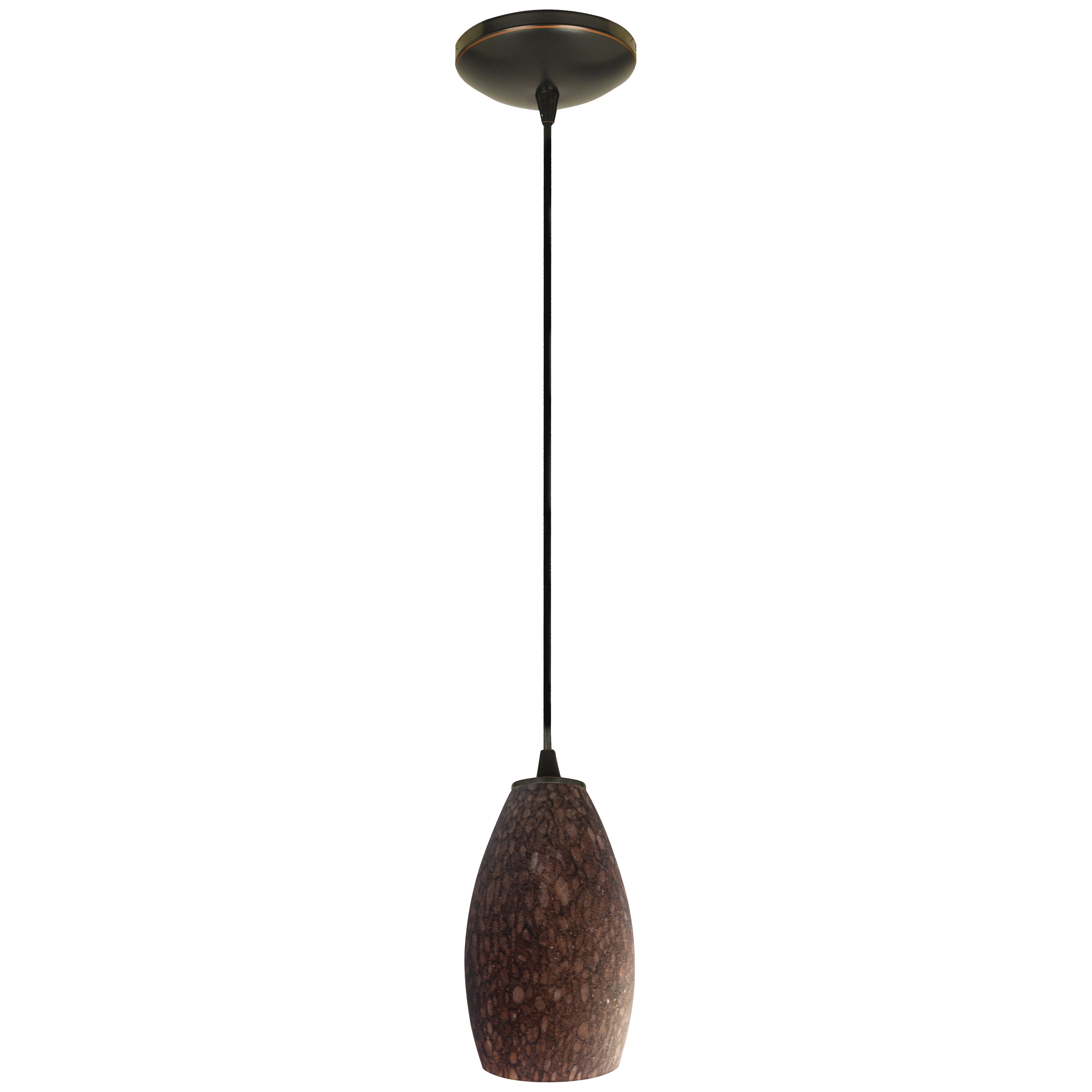 Champagne Pendant (28012-1C-ORB/BRST)