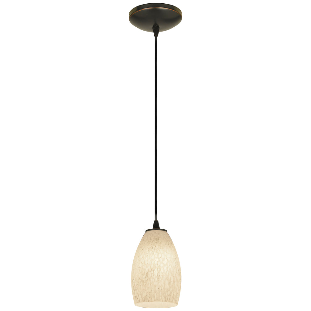 Champagne Pendant (28012-1C-ORB/WHST)
