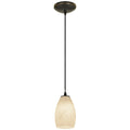 Champagne Pendant (28012-1C-ORB/WHST)