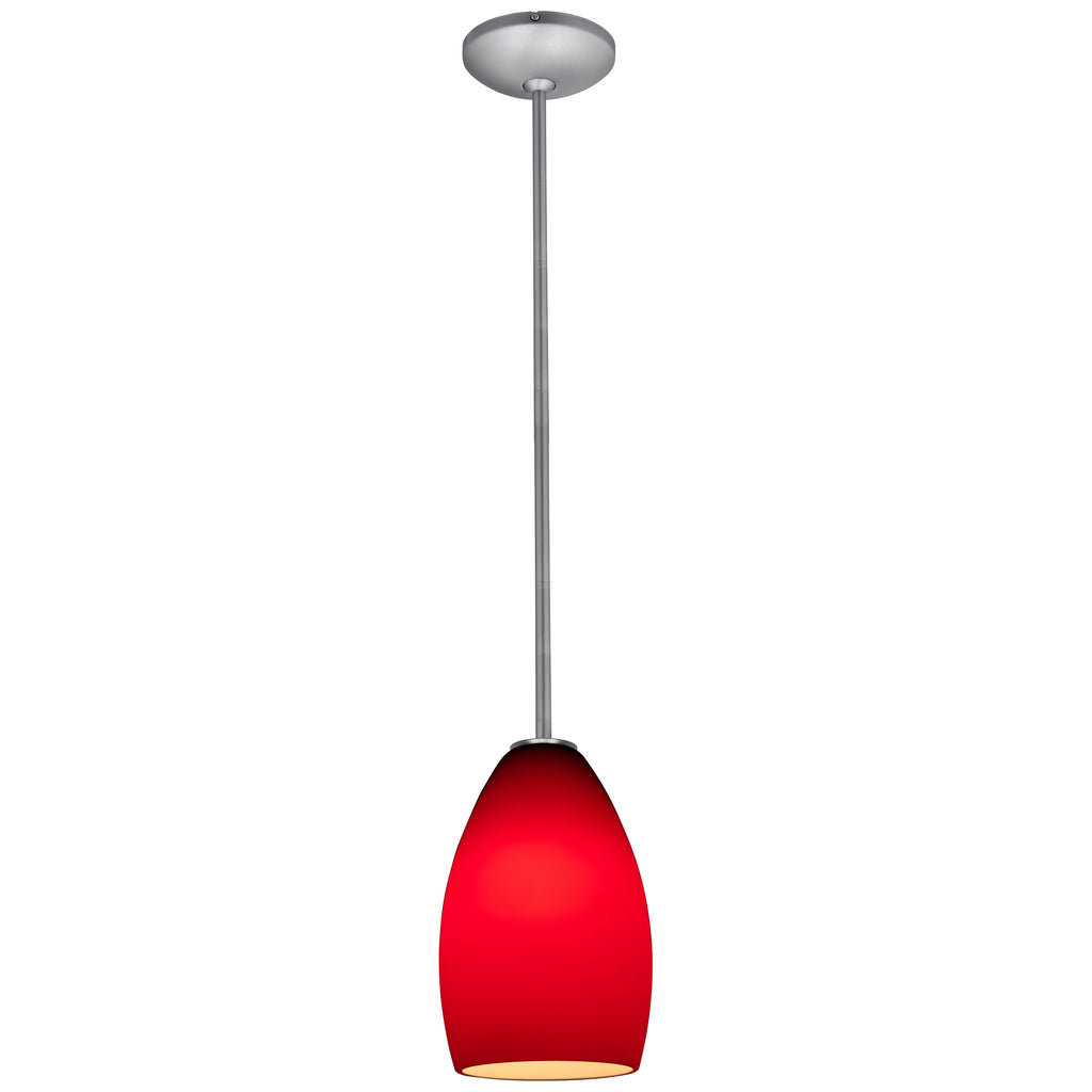Champagne LED Pendant (28012-3R-BS/RED)