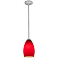 Champagne LED Pendant (28012-3R-BS/RED)