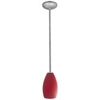 Champagne LED Pendant (28012-3R-BS/RED)