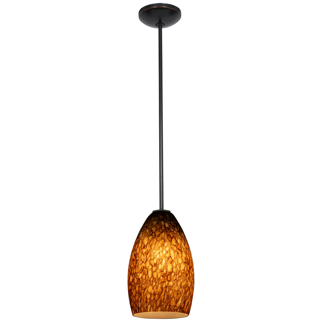 Champagne LED Pendant (28012-3R-ORB/BRST)