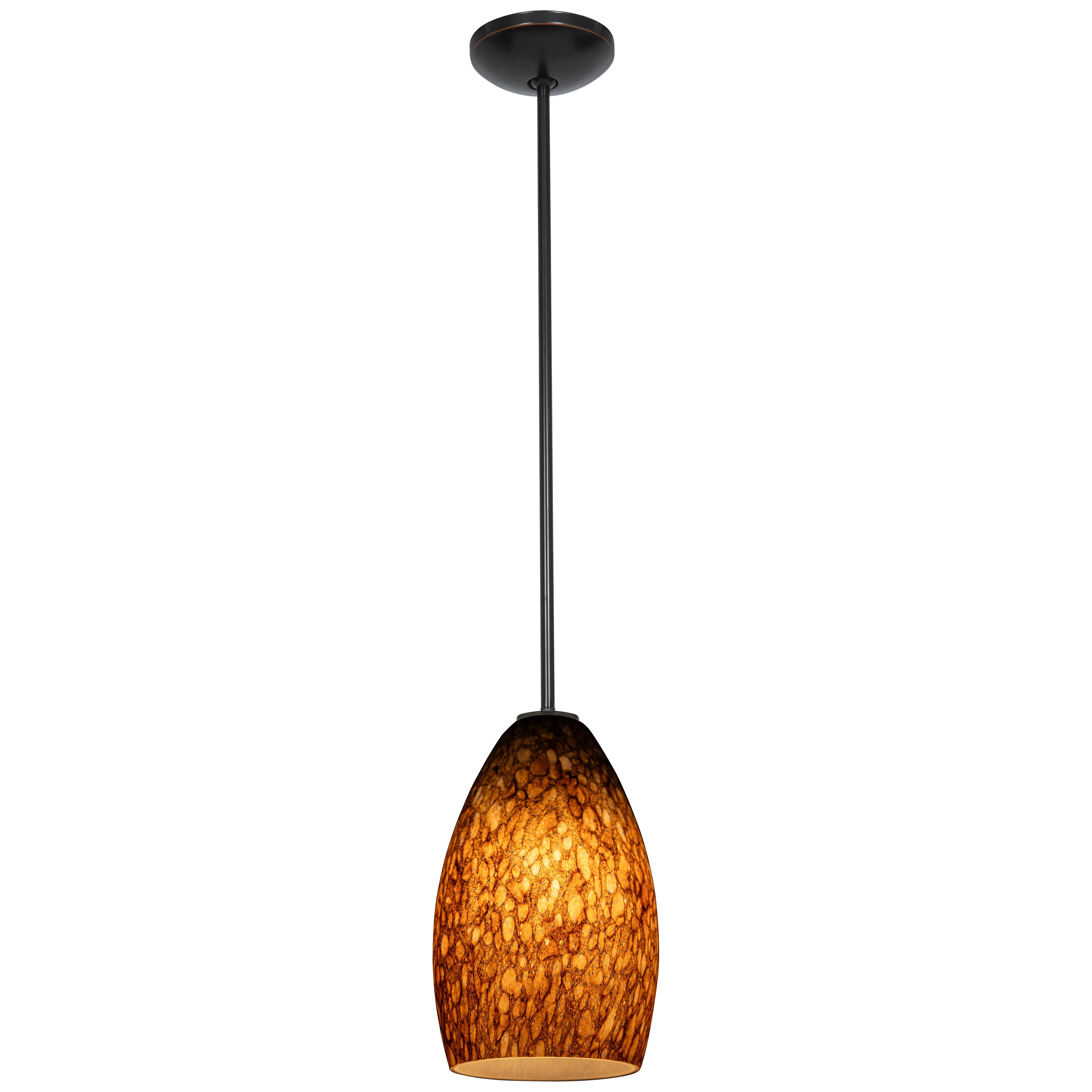 Champagne LED Pendant (28012-3R-ORB/BRST)