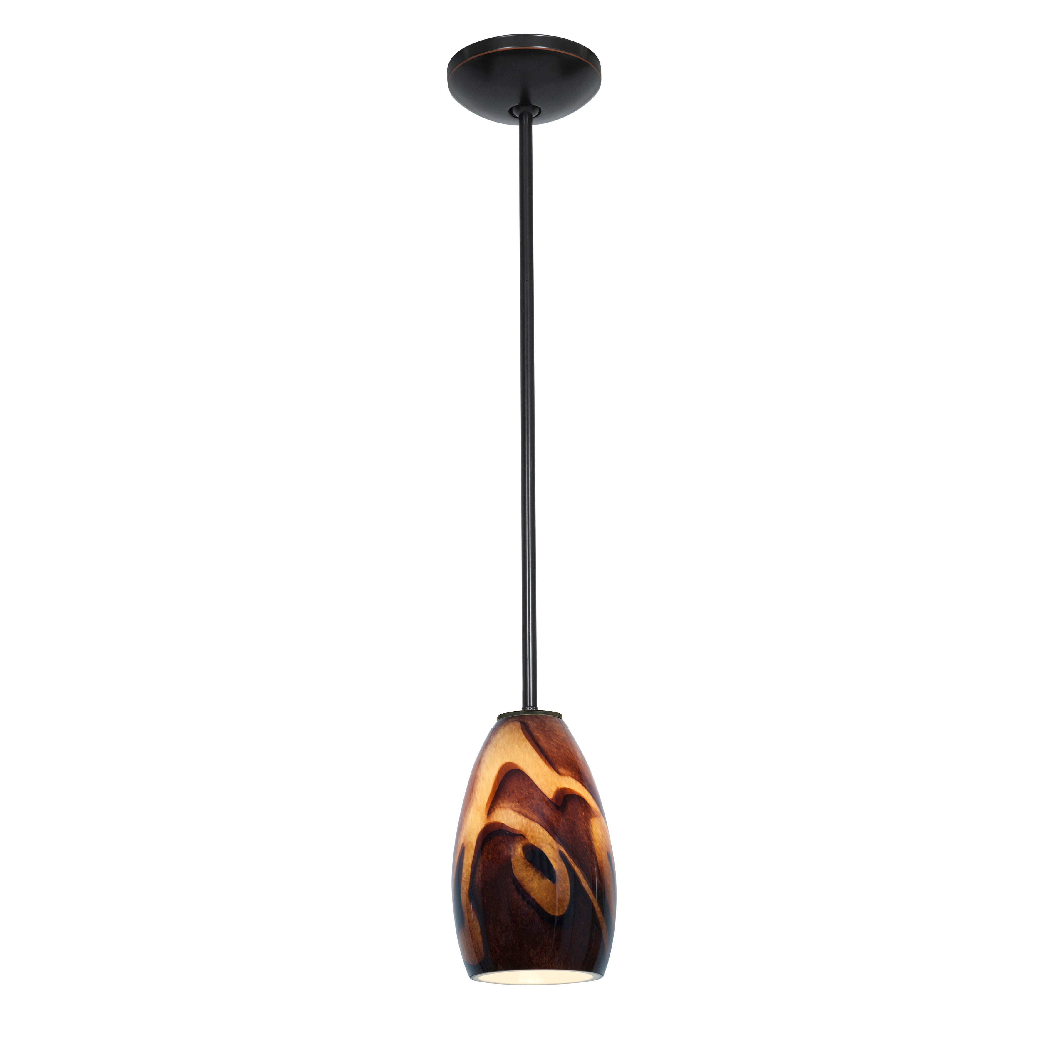 Champagne LED Pendant (28012-3R-ORB/ICA)