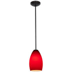 Champagne Pendant (28012-1R-ORB/RED)