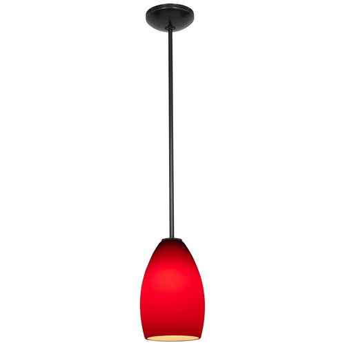 Access Lighting Champagne Pendant (28012-1R-ORB/RED)