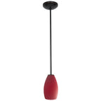 Champagne Pendant (28012-1R-ORB/RED)