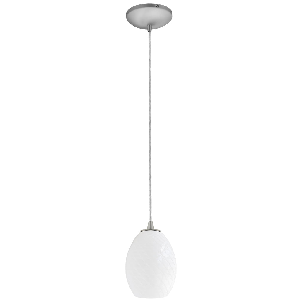Brandy FireBird LED Pendant (28023-3C-BS/WHTFB)
