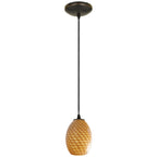 Brandy FireBird LED Pendant (28023-3C-ORB/AMBFB)