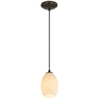 Brandy FireBird Pendant (28023-1C-ORB/WHTFB)