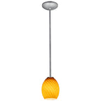 Brandy FireBird LED Pendant (28023-3R-BS/AMBFB)