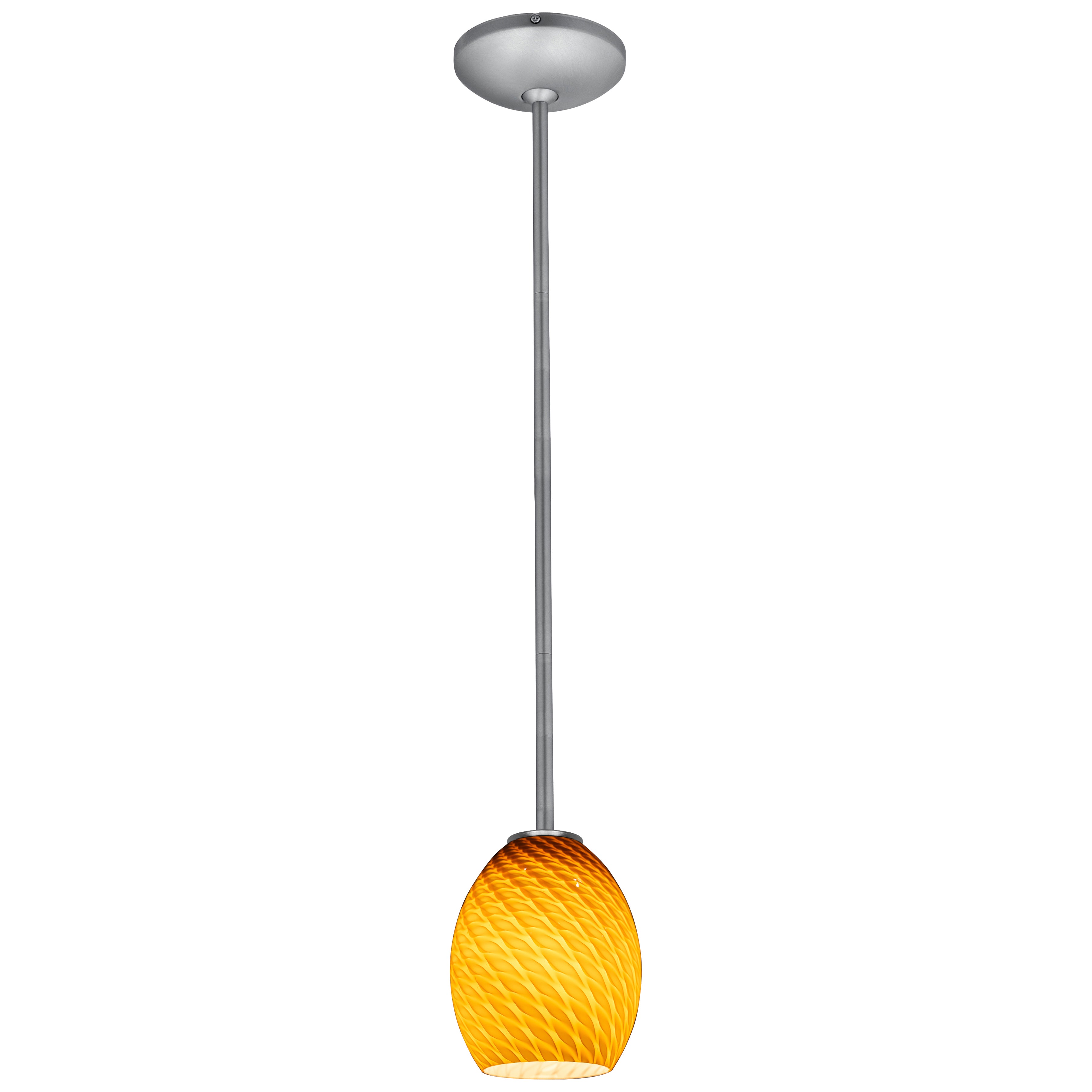 Brandy FireBird LED Pendant (28023-3R-BS/AMBFB)