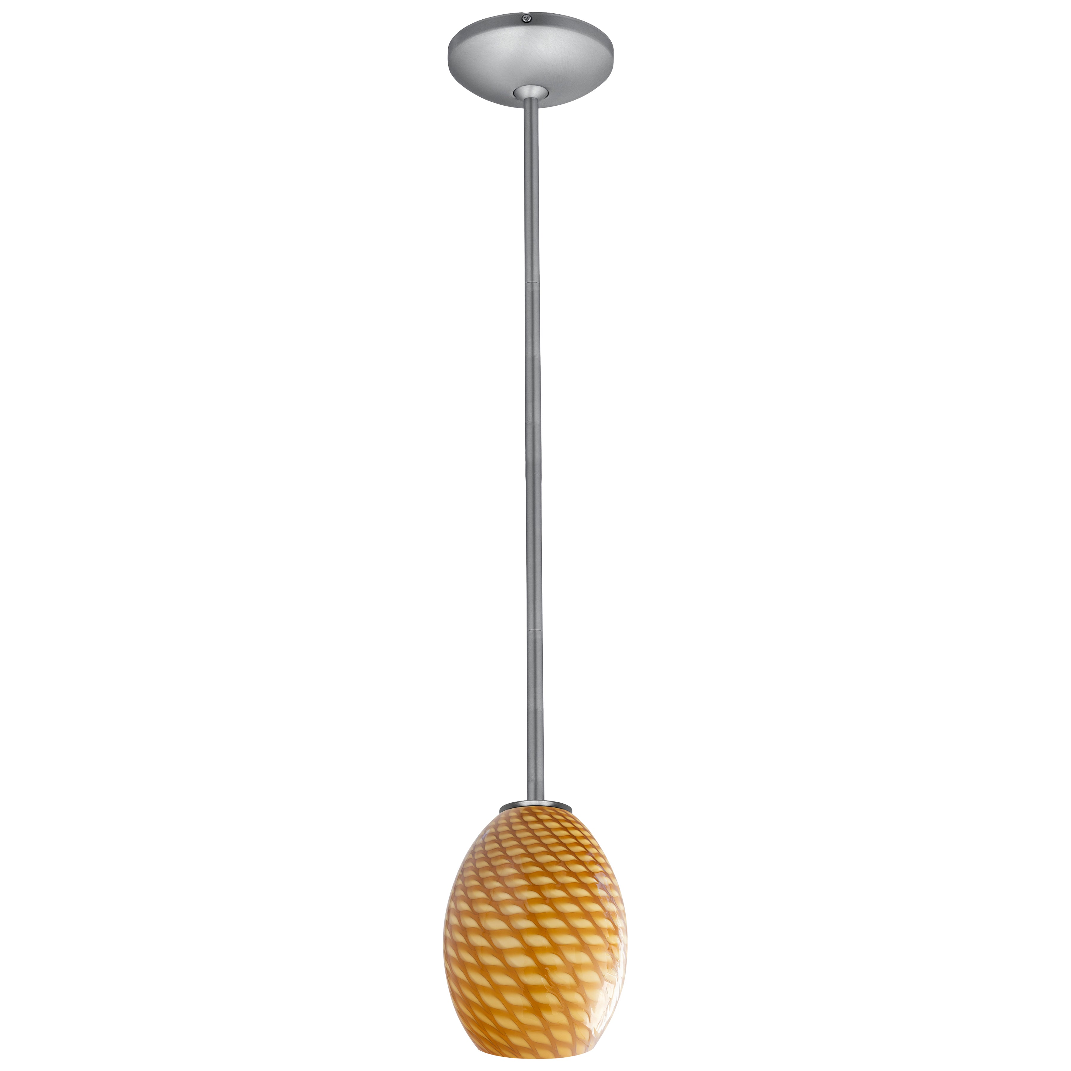 Brandy FireBird LED Pendant (28023-3R-BS/AMBFB)