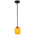 Brandy FireBird Pendant (28023-1R-ORB/AMBFB)