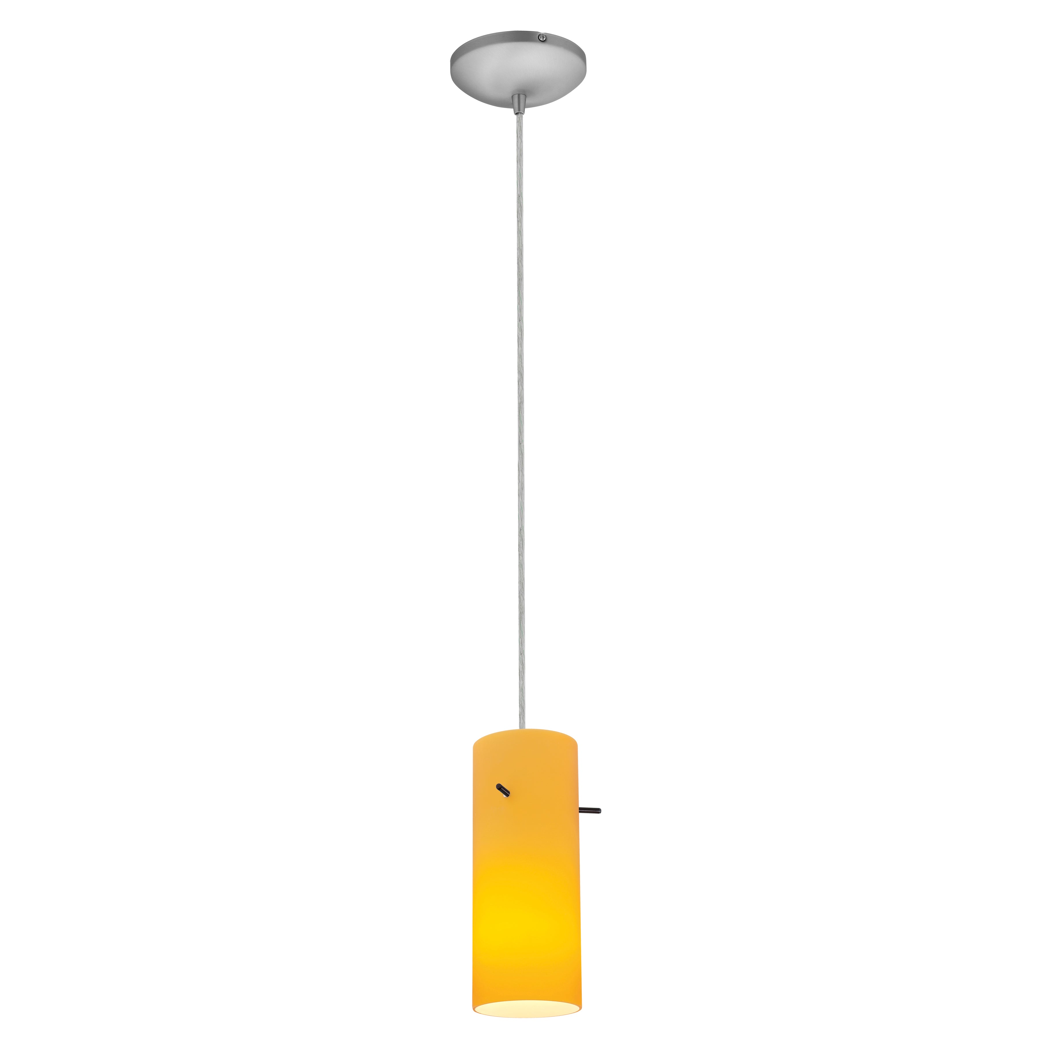Cylinder LED Pendant (28030-3C-BS/AMB)