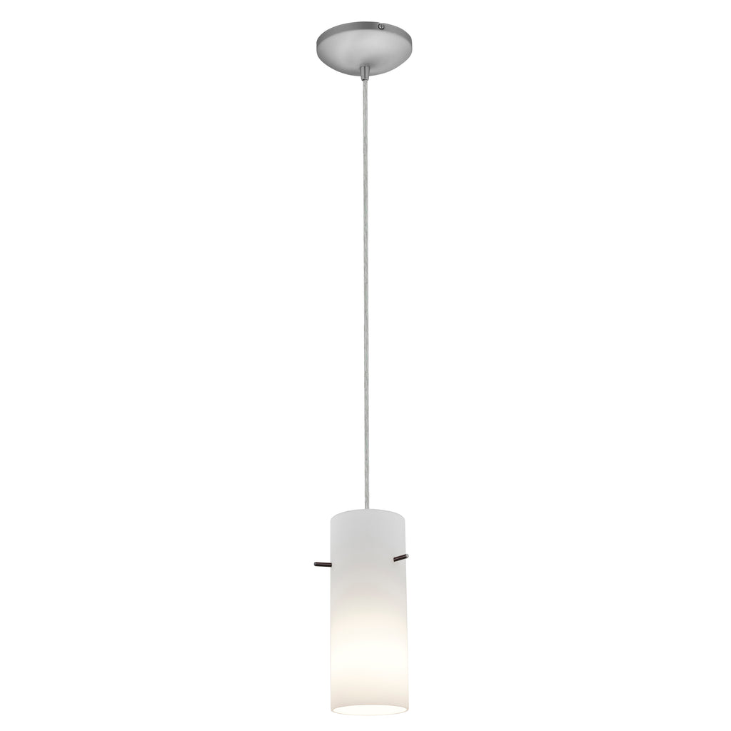 Access Lighting Cylinder LED Pendant (28030-3C-BS/OPL)