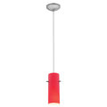 Cylinder Pendant (28030-1C-BS/RED)