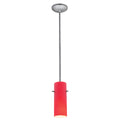 Cylinder LED Pendant (28030-3R-BS/RED)
