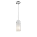 Glass`n Glass Cylinder Pendant (28033-1C-BS/CLOP)