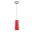 Glass`n Glass Cylinder LED Pendant (28033-3C-BS/CLRD)