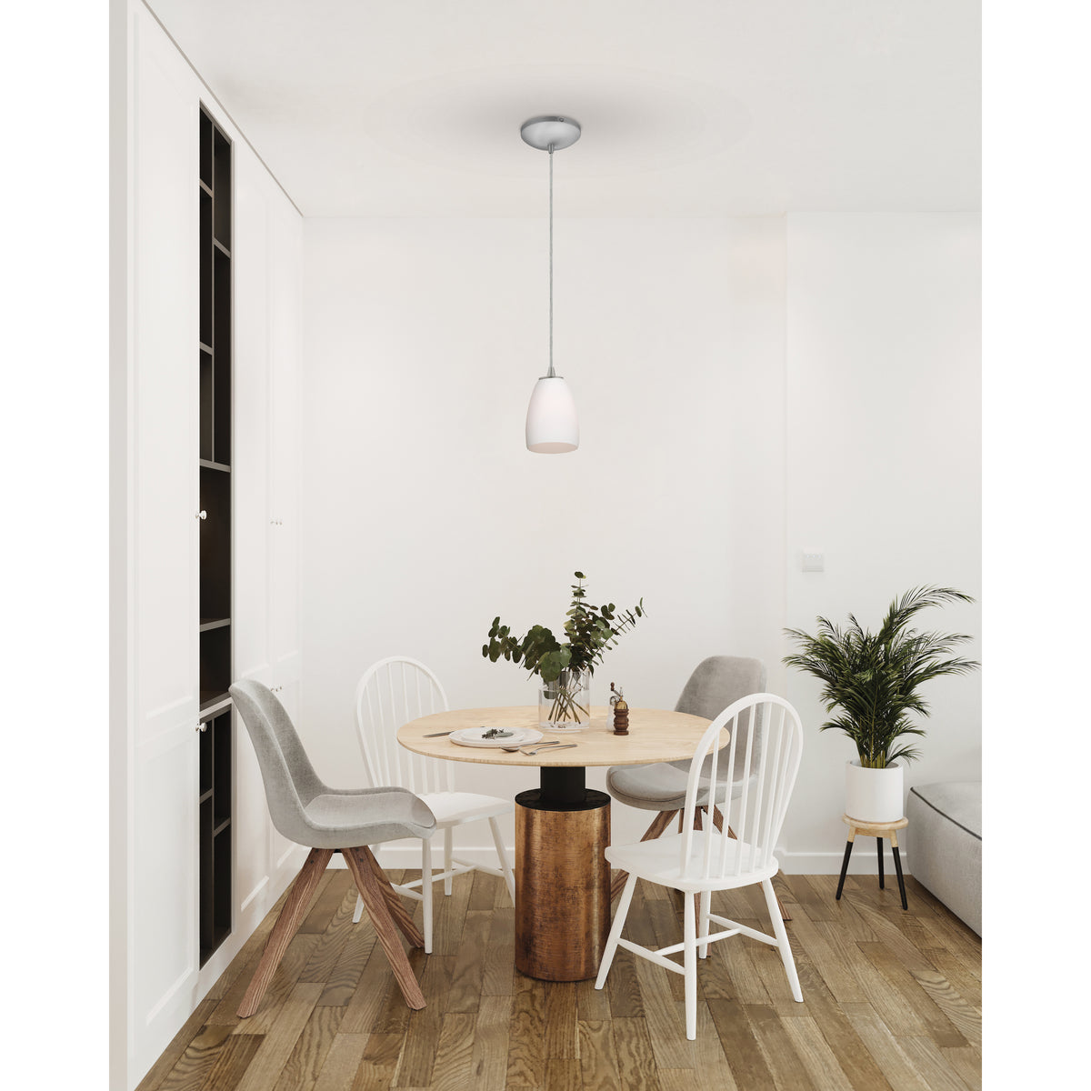 Access Lighting Sherry LED Pendant (28069-3C-BS/OPL), image 2