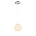 Access Lighting Japanese Lantern (s) 1-Light Pendant (28085-3C-BS/WHTLN)