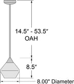 Access Lighting Vintage LED Pendant, image 4
