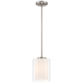 Seville Pendant, Brushed Steel